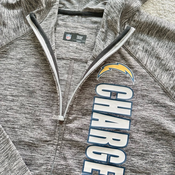 NWOT NFL Los Angeles Chargers Women’s Full Zip Hoodie - Picture 4 of 5